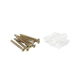 Kit de fijación para pilar ranurado