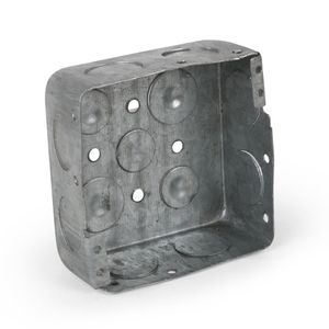 Caja Cuadrada Semipesada 3/4" 0.9 mm