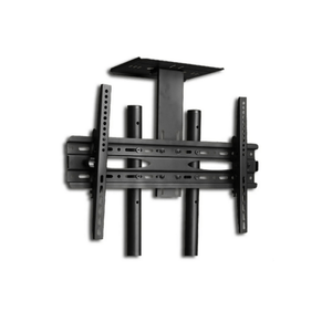 Rack Pedestal Movil Con Repisa Led 37 - 70 Pulgadas Batblack