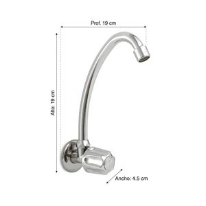 Llave de lavatorio a la pared Bavaro