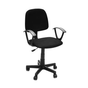 Silla giratoria Nueva Ginebra Negra