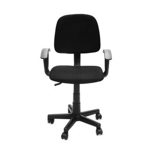 Silla giratoria Nueva Ginebra Negra