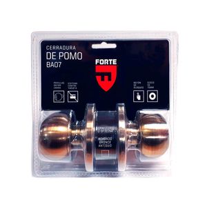 Cerradura para dormitorio Bronce Antiguo