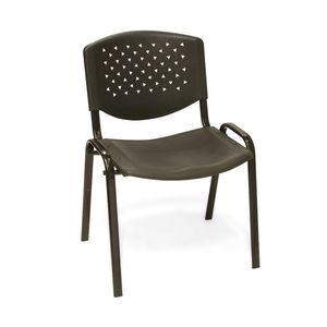 Silla fija para visitas Negra