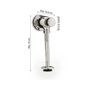 Llave urinario Orange con botón Cromado Orange