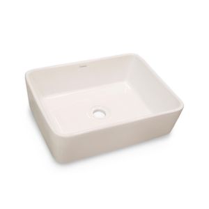 Ovalin Rectangular Orange Treviso para Sobreponer 48cm Blanco