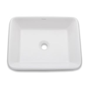 Ovalin Rectangular Orange Treviso para Sobreponer 48cm Blanco