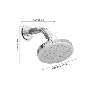 Llave de ducha con salida española Mares Bali