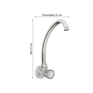 Llave de lavadero a la pared Eco