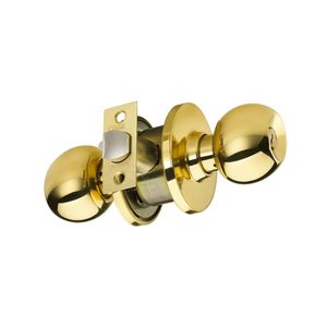 Cerradura para dormitorio Bronce Pulido