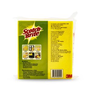 Pack 3M paño seca todo x 8 unidades