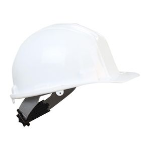 Casco Jockey D/4 puntas con Rachet Blanco