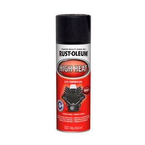 Spray Automotriz Alta Temperatura Negro 340 gramos