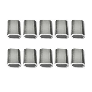 Presilla para cable 1/16" 10 piezas