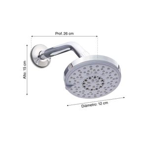 Mezcladora de ducha Avante con salida Gap 12