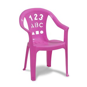 Silla de Plástico Didáctica Kinder - Color Aleatorio