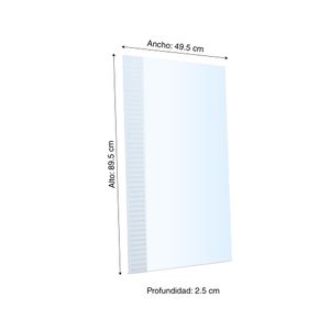 Espejo para baño Astrid 90 x5 0 cm