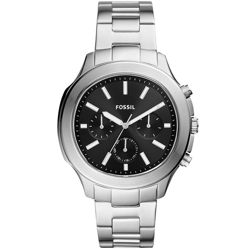 Reloj Fossil Windfield BQ2589 Multifuncional Para Hombre Acero