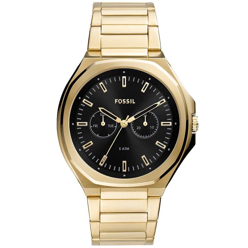 Reloj Fossil Evanston BQ2611 Multifuncional Para Hombre Acero