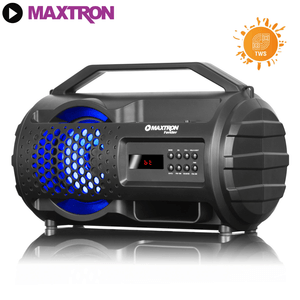 Parlante Bluetooth 5.0 Maxtron Fender MX215 Bocina 4 pulgadas Negro