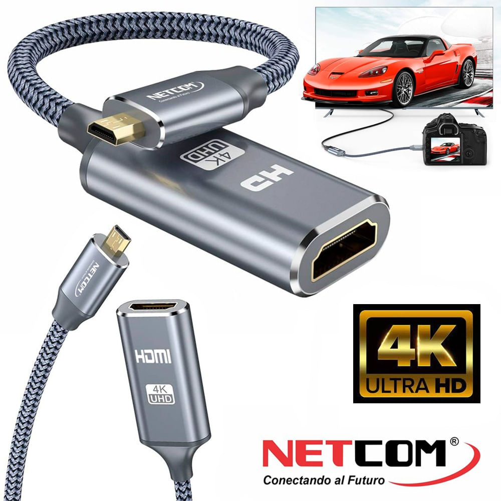 CONECTOR HDMI-HDMI HEMBRA NEGRO JAMA TECH – Mercadito Smart