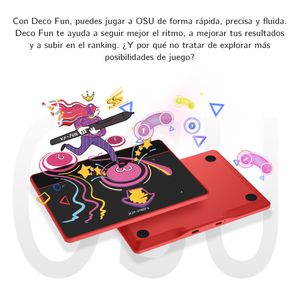Tableta Gráfica XPPen Deco Fun Small Negro