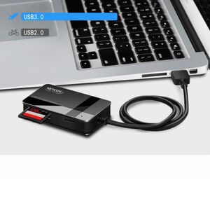 Lector de Tarjetas NETCOM USB 3.0 SD Micro sd MMC CF MS SDHC Micro MMC