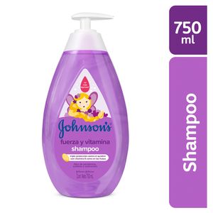 Shampoo Johnsons Fuerza y Vitamina E 750ml