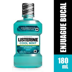 Enjuague Bucal Listerine Cool Mint Menta 180ml