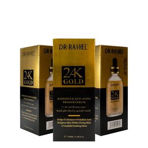 3 Dr Rashel - suero antiarrugas y aclarante 24k oro