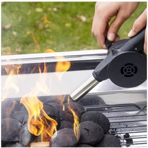 Encendedor Soplador de Parrilla a Carbón