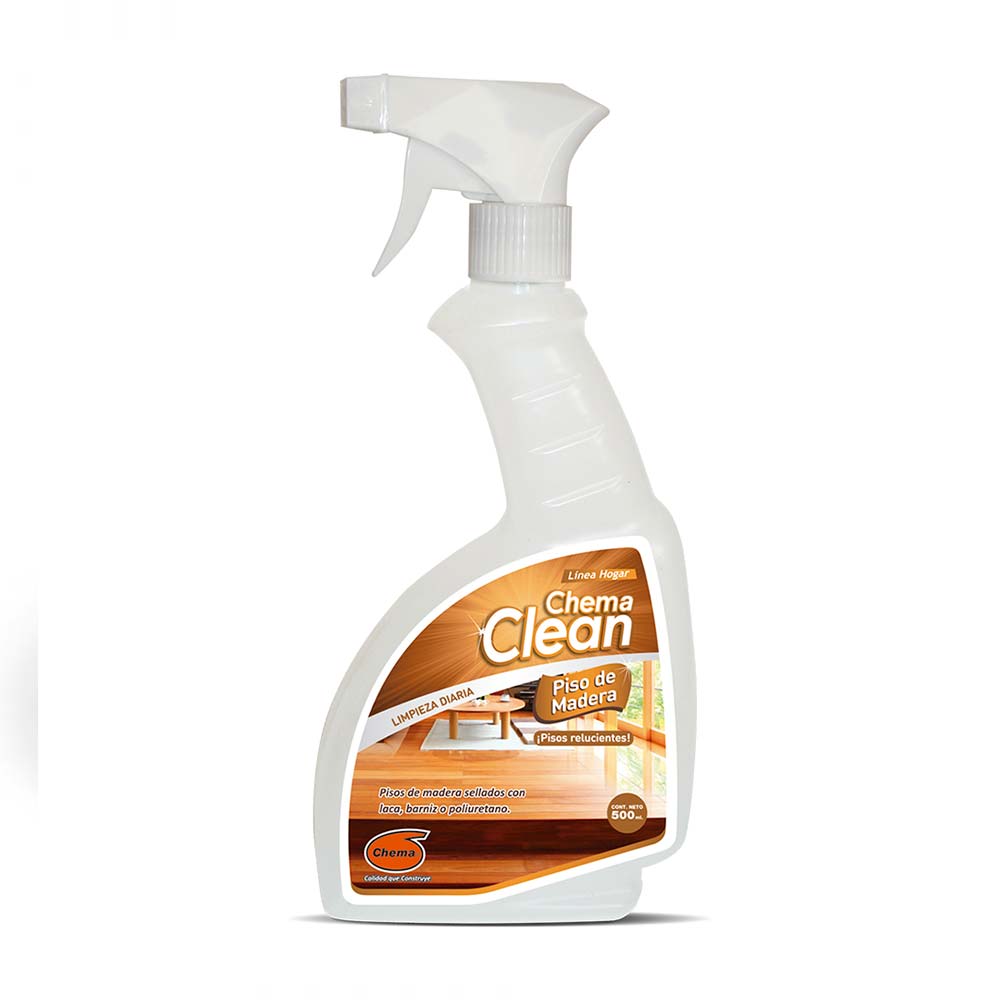 Limpiador Pisos Madera Sella Chema Clean 500ml Real Plaza