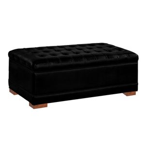 Baul Darcy Mavisac Dos Plazas Color Negro - Tela