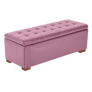 Baul Couster Mavisac Plaza Queen Color Rosado - Tela