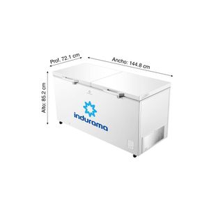 Congelador Indurama ci-420bl defrost 420 litros