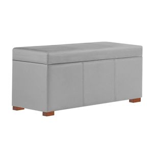 Baul Baxton Mavisac Dos Plazas Color Plata - Tela