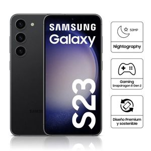 Celular Samsung Galaxy S23 6.1" 8GB RAM 256GB Phantom Black