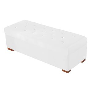 Baul Eliza Mavisac Estandar Color Blanco - Ultra Cuero