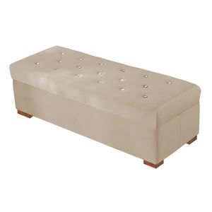 Baul Eliza Mavisac Estandar Color Beige - Ultra Cuero