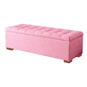 Baul Evan Mavisac Dos Plazas Color Rosado - Tela