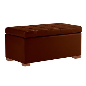 Baul Albert Mavisac Plaza King Color Chocolate - Ultra Cuero