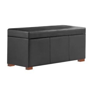 Baul Baxton Mavisac Dos Plazas Color Plomo - Ultra Cuero