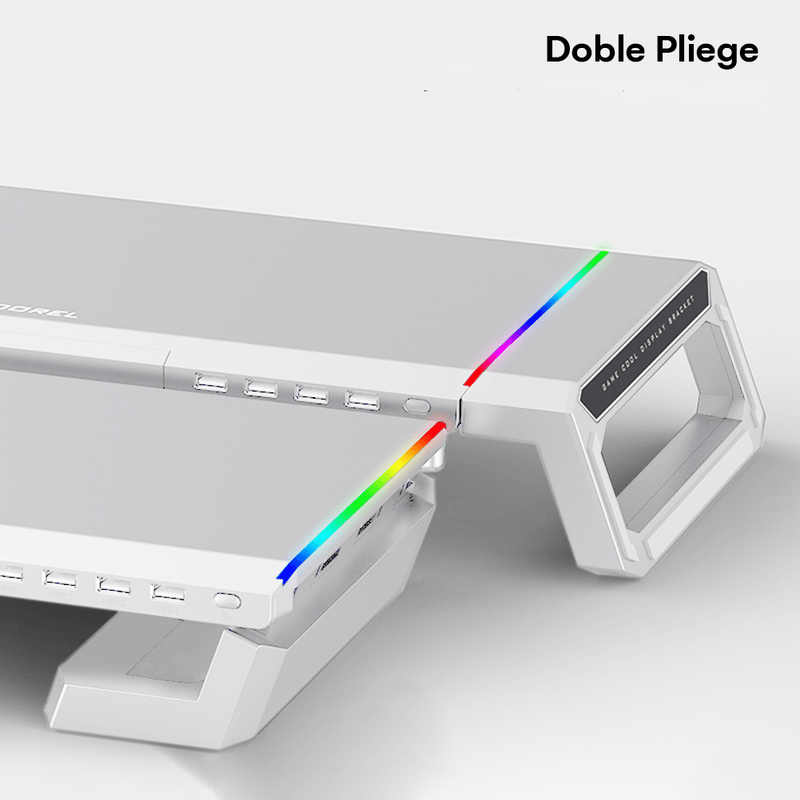 Ripley - SOPORTE PARA MONITOR CON 4 PUERTOS USB PARA MONITOR DE