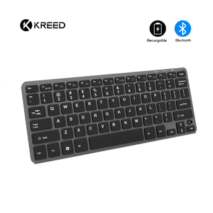 Teclado Inalámbrieco Recargable Bluetooth BK3003 - NEGRO