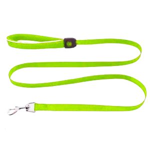 Correa Para Perro De Malla Reflectiva Doco Silver Talla S Verde 1.5 X 150Cm