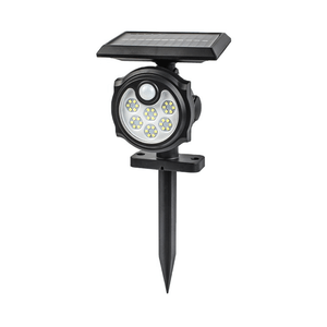 Reflector Spot Light Estaca Recargable con Energía Solar Luz Blanca