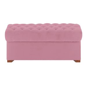 Baul Eilyn Mavisac Plaza Y Media Color Rosado - Tela