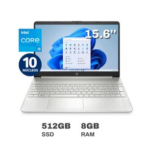 Laptop HP 15-dy5000la 15.6"  FHD Intel Core i5 8GB RAM 512GB SSDNatural silver