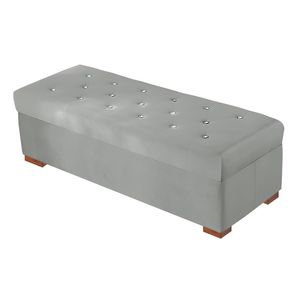 Baul Eliza Mavisac Estandar Color Plata - Ultra Cuero