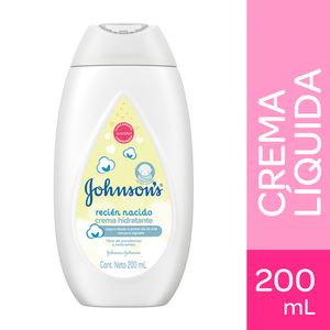 Crema Líquida Johnsons para Recién Nacido 200ml